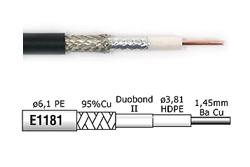 Koaxiální kabel H-RF-5 (RF-240) metráž