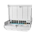 Mikrotik netPower 15FR Outdoor switch, 18x Fast Ethernet port, 15x PoE reverse 