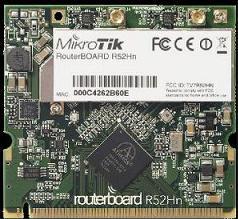 miniPCI karta MikroTik R52Hn 802.11n