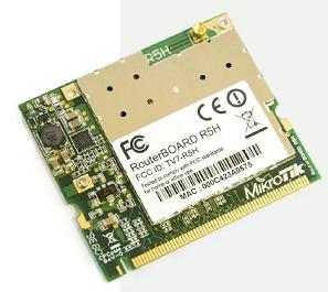 miniPCI karta MikroTik R5H, 320 mW
