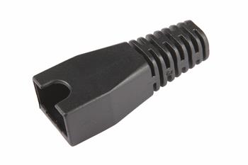 Ochrana RJ45 non-snag proof černá S45NSP-BK pro kabely s celkovým průměrem do 5,5 mm