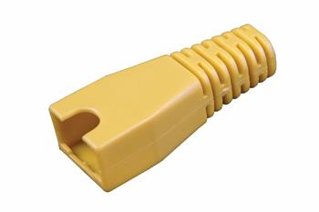 Ochrana RJ45 non-snag proof žlutá S45NSP-YE pro kabely s celkovým průměrem do 5,5 mm
