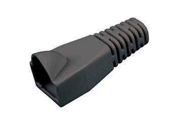 Ochrana RJ45 snag proof černá S45SP-BK pro kabely s celkovým průměrem do 5,5 mm