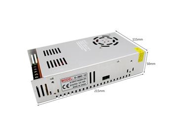 OEM modulový napájecí zdroj S-360-12, 12V/30A 360W