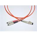 Optický patchcord MM 50/125um, 1 m, duplex, konektory SC/PC-LC/PC