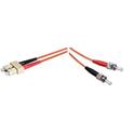 Optický patchcord MM 50/125um, 1 m, duplex, ST-SC