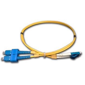 OPC SM 9/125um, 0,5 m, duplex LC/PC-SC/PC