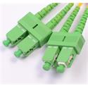 Optický patchcord SM 9/125um, 10m, duplex, konektory SC/APC-SC/APC