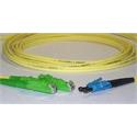 Optický patchcord SM 9/125um, 20 m, duplex, konektory E2000/APC-LC/PC