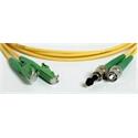 Optický patchcord SM 9/125um, 7 m, duplex, konektory E2000/APC-FC/PC, vyrobený v EU