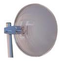 Parabolická anténa 5 GHz DUAL, zisk 25 dBi, průměr 48 cm, 6° V, 6° H