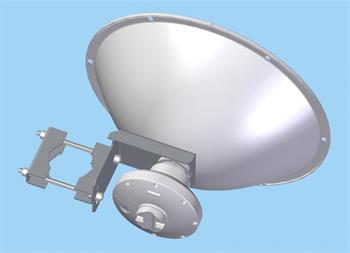 Parabolická anténa 5 GHz, zisk 23,5 dB