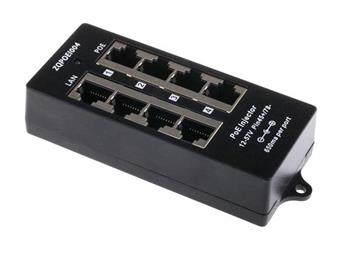 Pasivní PoE adapter/slučovač 4portový