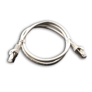 Patch cord S/FTP Cat6A, 1 m, šedý