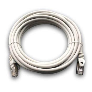 Patch cord S/FTP Cat6A, 5m, šedý