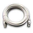 Patch cord Cat6A S/FTP 5m, šedý, šedé krytky, konektory  RJ-45