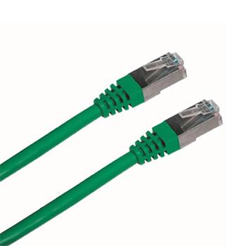 Patch cord Datacom FTP Cat 5e 0,5 m zelený