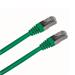 Patch cord Datacom FTP Cat 5e, 1m, zelený stíněný, 24AWG