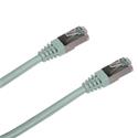 Patch cord Datacom FTP Cat 5e, 3 m, šedý, stíněný, 24AWG