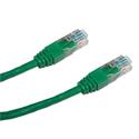 Patch cord Datacom UTP Cat 5e, 5 m, zelený, nestíněný