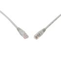 Patch kabel CAT5E UTP PVC 0,5m šedý non-snag-proof C5E-155GY-0,5MB