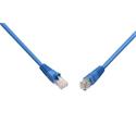 Patch kabel CAT5E UTP PVC 10m modrý, snag-proof, C5E-114BU-10MB