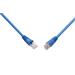 Patch kabel CAT6 UTP PVC 1m modrý snag-proof C6-114BU-1MB