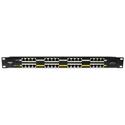 Patch panel pasivní PoE 16x 10/100 port, STP, 1U