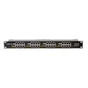 Patch panel pasivní PoE 16x 1Gb port, STP, 1U  