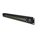 Patch panel pasivní PoE 24x 10/100 port, STP, 1U