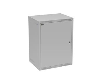 Rozvaděč nástěnný GrandN 16U 450mm, dveře plech, RAL 7035, GrandN-16U-645-21-G