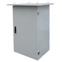 Rozvaděč termoizolovaný LC-07 24U 700x600 RAL7035 bez vent. jednotky LC-07-24U-76-25001-00-G