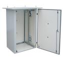 Rozvaděč termoizolovaný LC-07 24U 700x600 RAL7035 s vent. pravá bočnice LC-07-24U-76-25002-0P-G