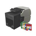 Samořezný keystone Solarix CAT6A UTP SXKJ-10G-UTP-RAL-SA, RAL FIT moduly, CROSSTALK PROTECT, Compon
