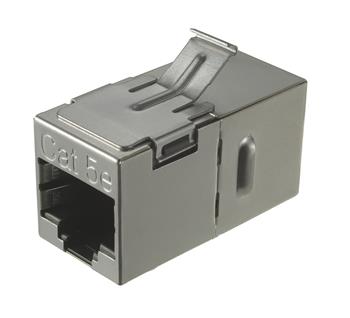 Spojka panelová CAT5E STP 8p8c RJ45/RJ45 KRJ45/5S-SH