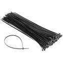 Stahovací pásky (300 x 4.2 mm) 100pack, UV, černé