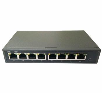 Switch Adex 8-Port Gigabit, Web managment, 7x PoE in