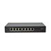 Switch Adex AD1000-8GPDM-2FM, Web managment, 7x PoE in, 1x PoE out + 2x SFP