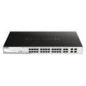 Switch D-LINK DGS-1210-24P/E, 24x Gb port, 4x SFP port, 193W