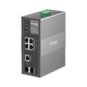 Switch IES206GPP, 4x PoE+ 1Gb port, 2x SFP port, 120W