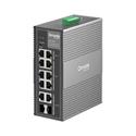 Switch IES210GPP, 6x PoE+ 1Gb port, 2x combo SFP+ PoE++ port, 240W
