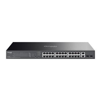 Switch TP-Link ES228GP 24x 1Gb POE+, 2x 1Gb, 2x SFP, 250W, Omada