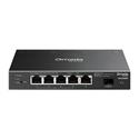 Switch TP-Link SG2206MP,5x 1Gb port, 1x SFP, 4x PoE out, 63W