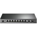 Switch TP-Link TL-SG1210P, 9x 1Gb port, 1x SFP port, 8x PoE out, 63W