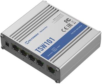 Teltonika TSW101 Průmyslový PoE Switch bez Managementu
