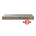 Tenda TEF1126P-24-410W (24xPoE 802.3af/at 10/100Mbps, Uplink 1xRJ45 + 1xSFP 1Gbs),370W