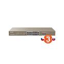 Tenda TEG1118P-16-250W 16xRJ45 Switch + 2x SFP, 16xPoE 802.3af/at, 10/100/1000Mbps, 230W