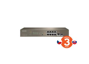 Tenda TEG5310P-8-150W L3 Managed PoE AT Switch, 8x PoE af/at 1 Gb/s, 1x SFP, 1x RJ45