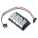 TINYCONTROL 4x relé 250VAC/16A, rozšiřující deska pro LAN ovladač LK3 a LK4