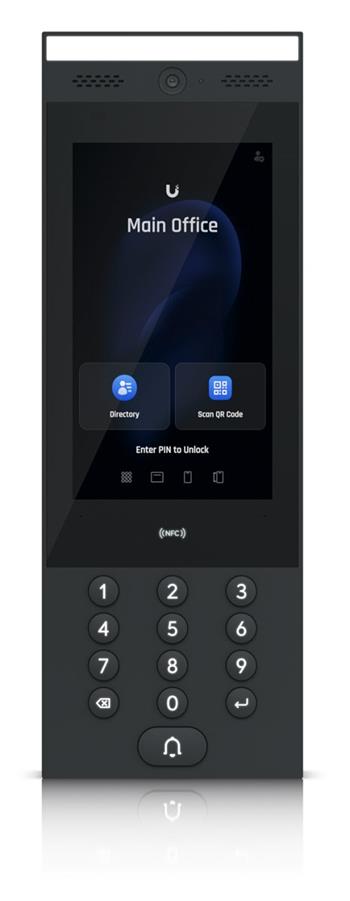 Ubiquiti UA-Intercom, dveřní interkom s klávesnicí